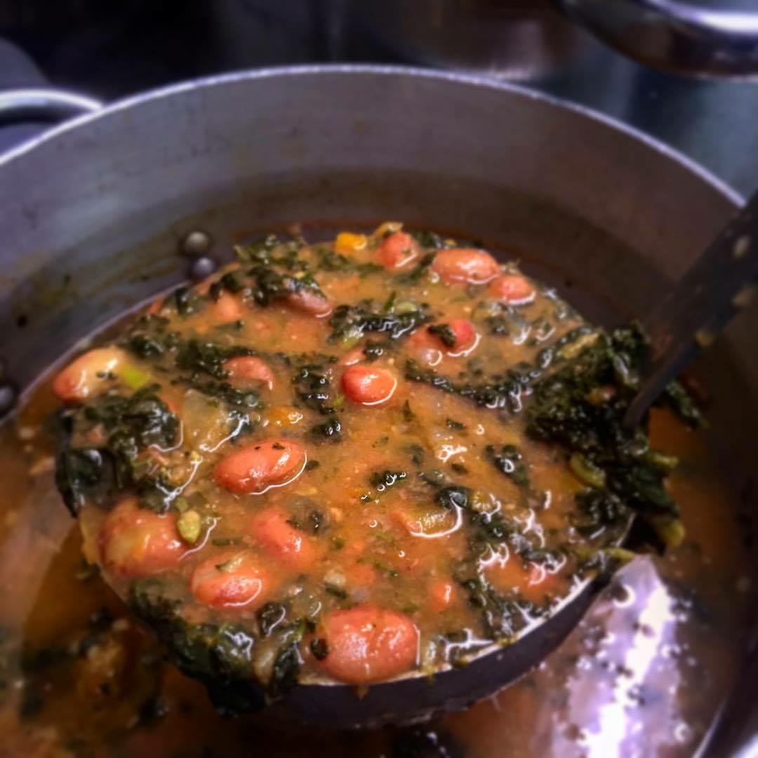 Cooking and Thinking: Tuscan Kale soup